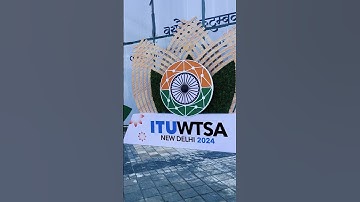WELCOME to ITUWTSA 2024 in New Delhi, India 🇮🇳 190+ countries unite to shape the future of Telecom