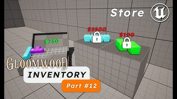 Gloomwood Inventory UE5 #12 | Storefront