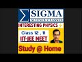 Wep03  interesting physics  sigma science classes