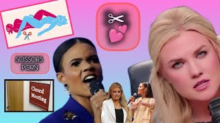 Candace Owens X Erika Kirk 4 Hour Closed Door Meeting Scissors Corn