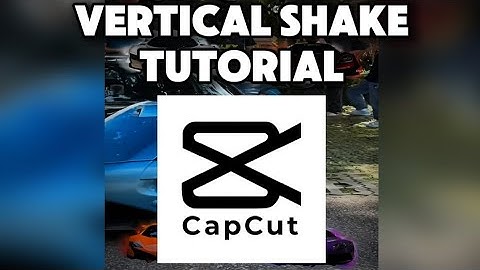 Vertical Shake Tutorial For Editing / Car Edit