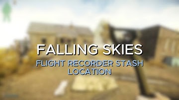 Falling Skies Quest Guide - Flight Recorder Stash Location