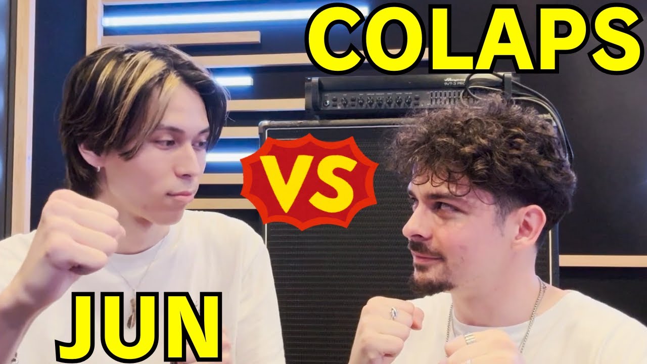 【ビートボックスゲーム PART 2】いつもリアクション側だった世界王者がついにあのJUNと直接対決！終始笑顔が絶えないCOLAPSも見どころです！