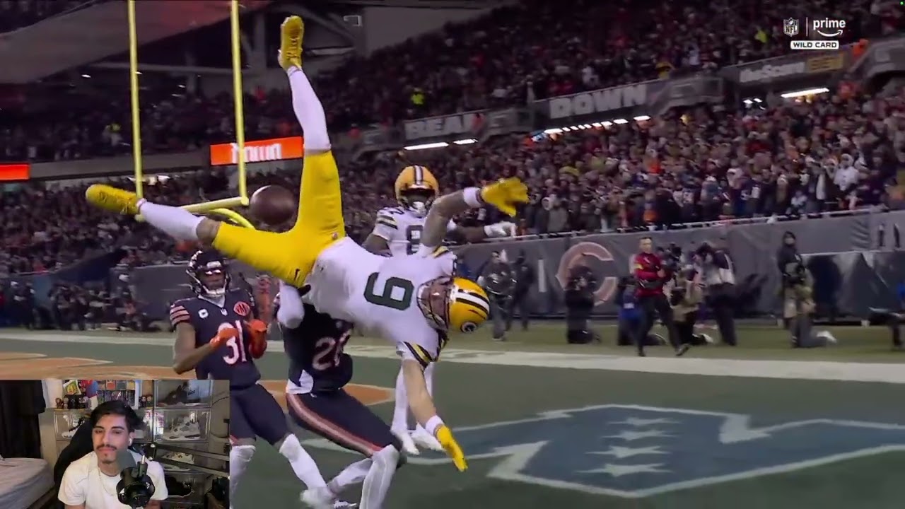 Green Bay Packers Vs. Chicago Bears NFL Season 2025, Wild Card Round