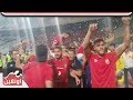 احتفال لاعبي النادي الأهلي بالفوز بكأس السوبر