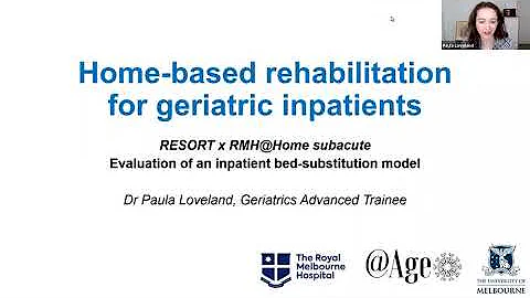 Seminars in Ageing: Home-based rehabilitation for geriatric inpatients