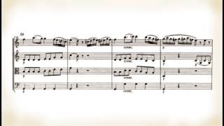 Mozart: Eine kleine Nachtmusik  partitura completa