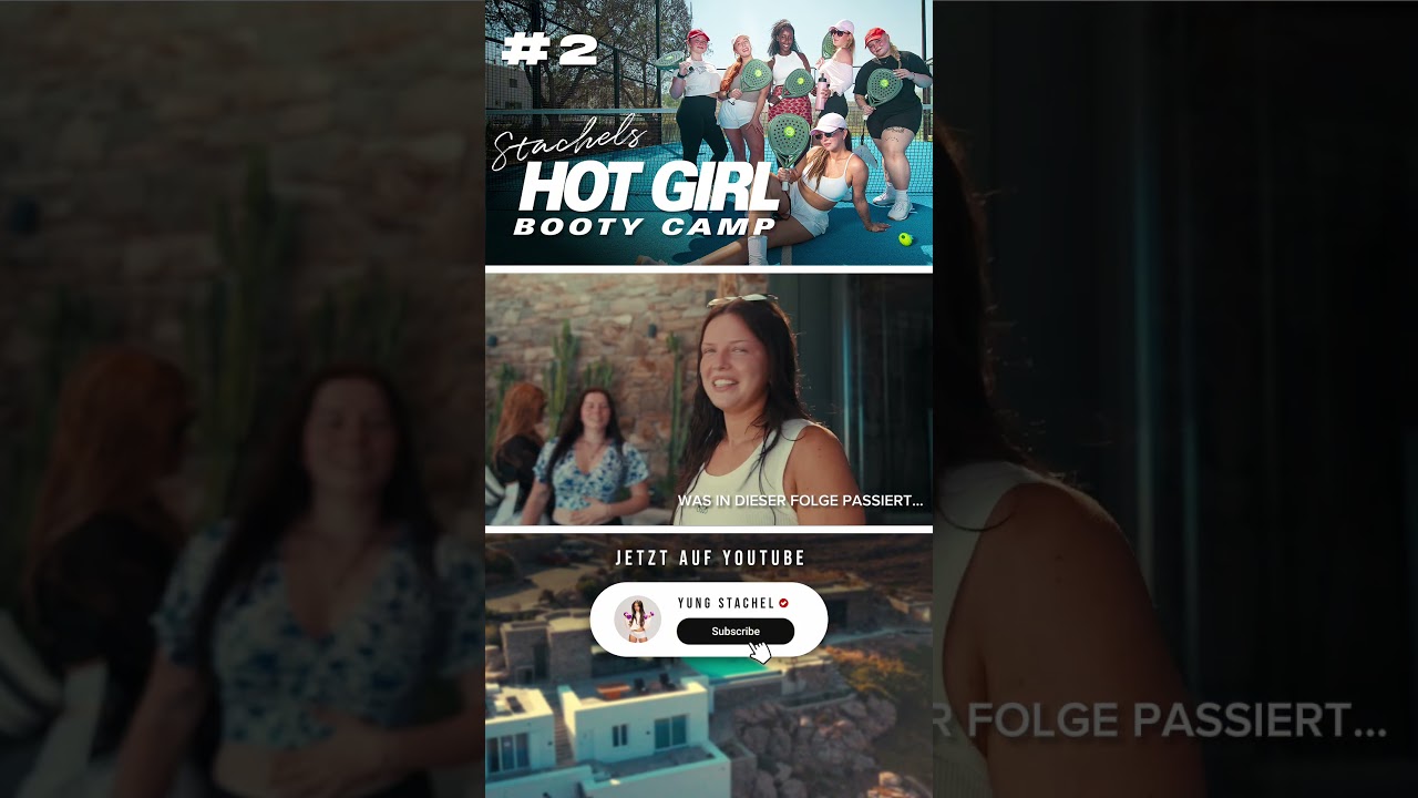 BootyCamp Part 2 Teaser | 5 Girls, Luxus, Fitness & Girlpower 🏝️✨ 