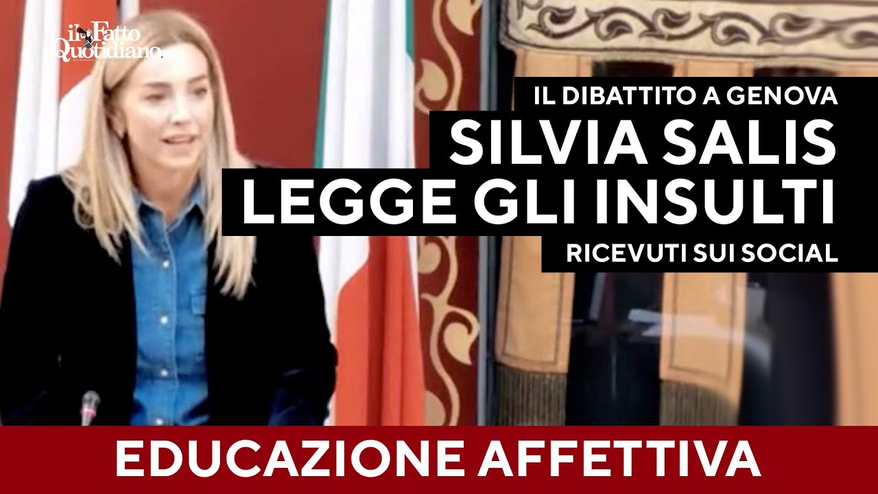 Silvia Salis legge gli insulti sessisti che riceve sui social: “Educazione affettiva necessaria”