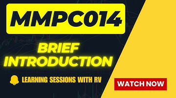 Brief Introduction MMPC014 Financial Management | IGNOU MBA TEE Exams | Learning Session with RV |