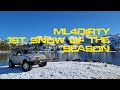 Mercedes ML4Dirty/Land Cruisers/Jeep Snow Trip