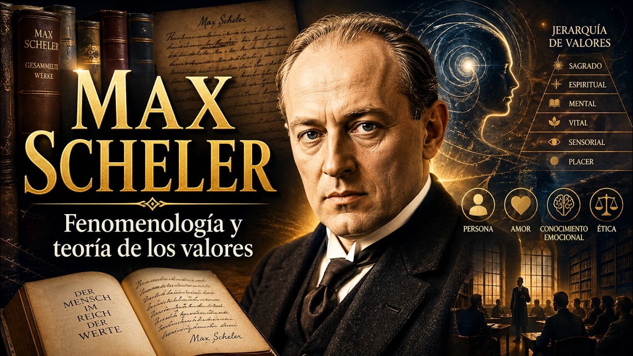 Max Scheller Animation Max Scheler - ideas principales - Axiología - YouTube