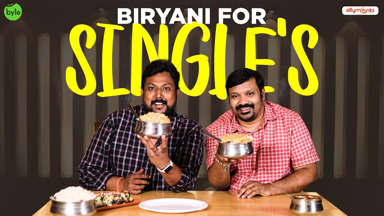 Ameerpet Biryani | Single Biryanis | Anandobrahma Hotel | Street Byte | Silly Monks