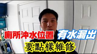 返鄉下UK - 廁所沖水位置有水漏出要點樣維修