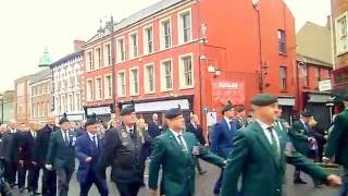 Remembrance Sunday Londonderry 2016--The March Past.