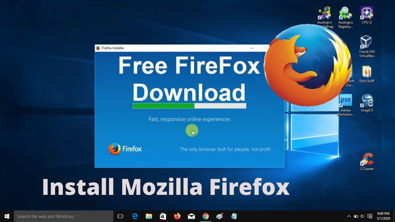 How To Download And Install Mozilla Firefox On Windows Youtube