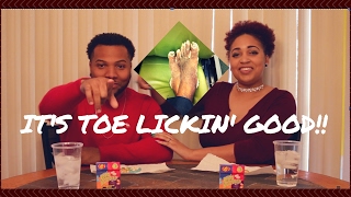 Beanboozled Challenge-- Loser Has To Lick Sweaty Toes