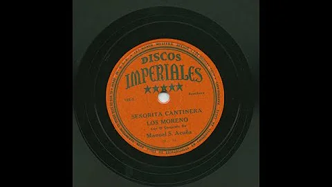 Los Moreno - Señorita Cantinera - Imperial 128-B