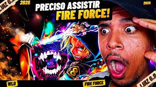 MENTIRA?? | WLO • Conto de Fadas [ Fire Force / Arthur Boyle VS Dragon ] • React