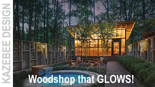 The Story of MY Woodshop Design - Why it Glows - #architecture