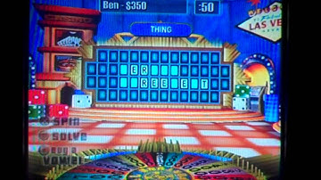 Wheel Of Fortune PS2 Game 32 Part 2