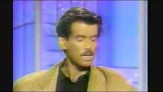 Pierce Brosnan on Arsenio Hall 4/20/90  1/2