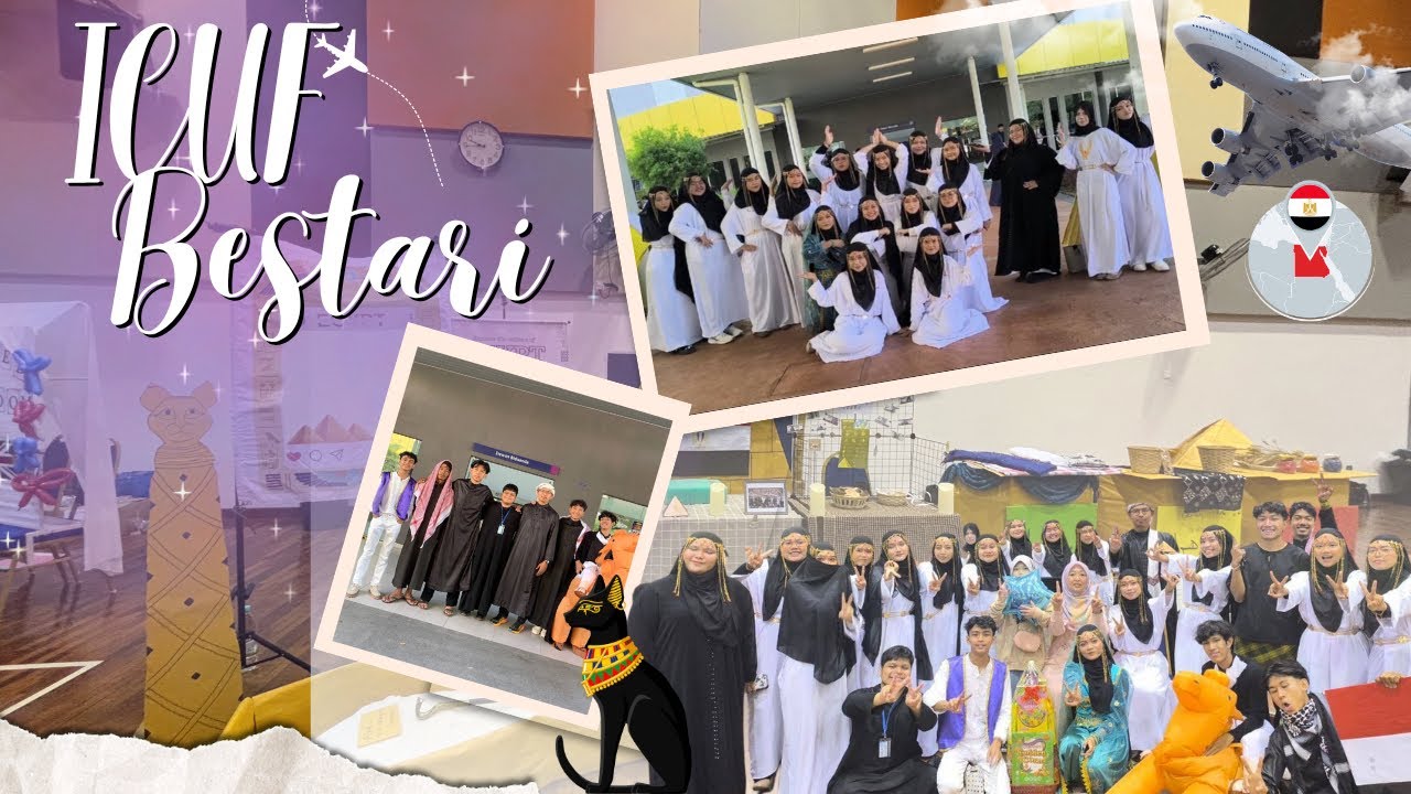 International Cultural Festival 2024 (ICUF) with 5bestari✨| represent egypt 🇪🇬 