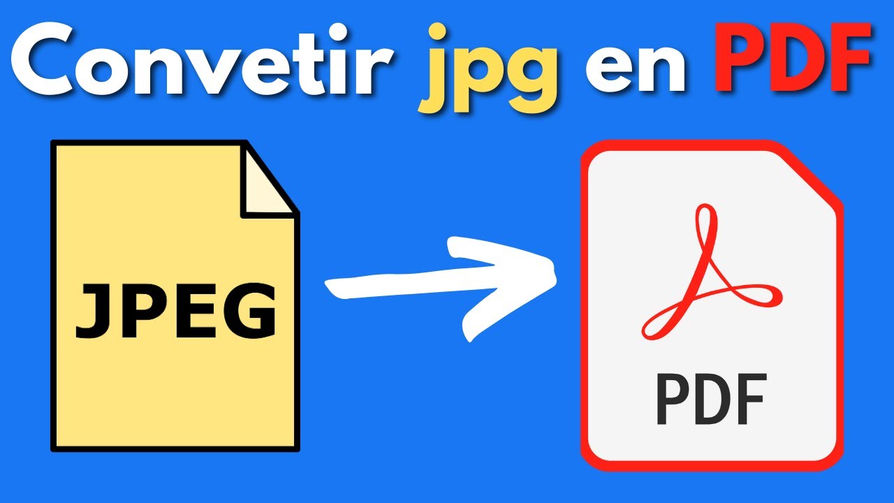 Comment Convertir Une Photo En PDF Sans Perte De Qualité (Tres Facile ...