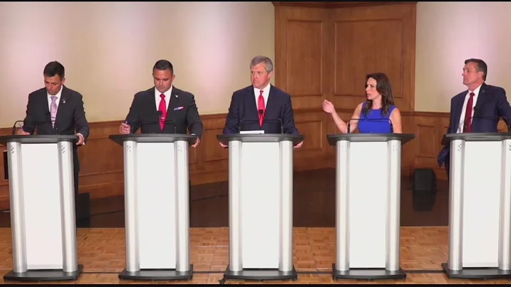 GOP candidates go after Dixon during governor debate