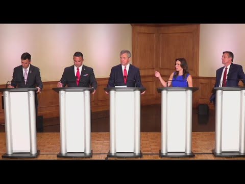 GOP candidates go after Dixon during governor debate