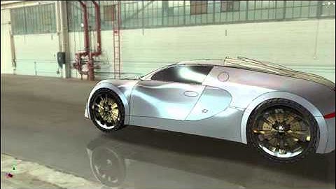 Car Modeling By Autodesk Inventor Bugatt Veyron 3D