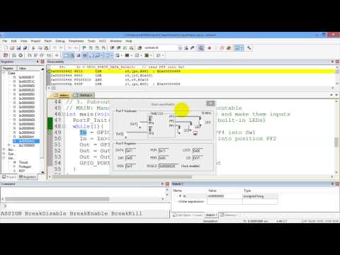 Lab8F Debugging tips in Keil