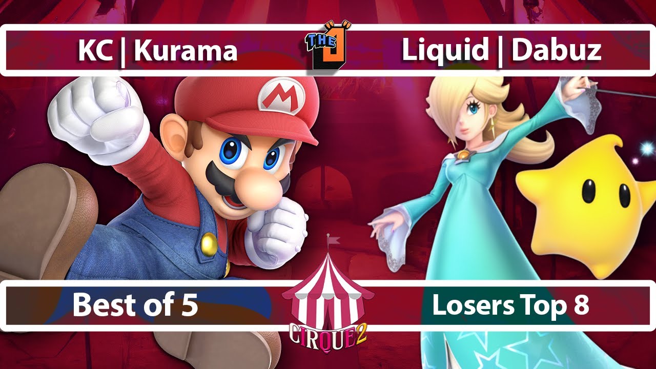 KC | Курама (Марио) против Ликвид | Дабуз (Розалина) - Cirque 2 Smash Ultimate - Кварталы неудачн...