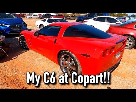 Copart Walk Around 10-26-19 with Monkey Wrench Mike - C6 Corvette!! Extended!!