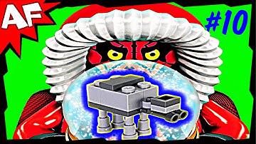 Star Wars Advent Calendar #10 AT-AT Walker - Animated Lego Review 9509