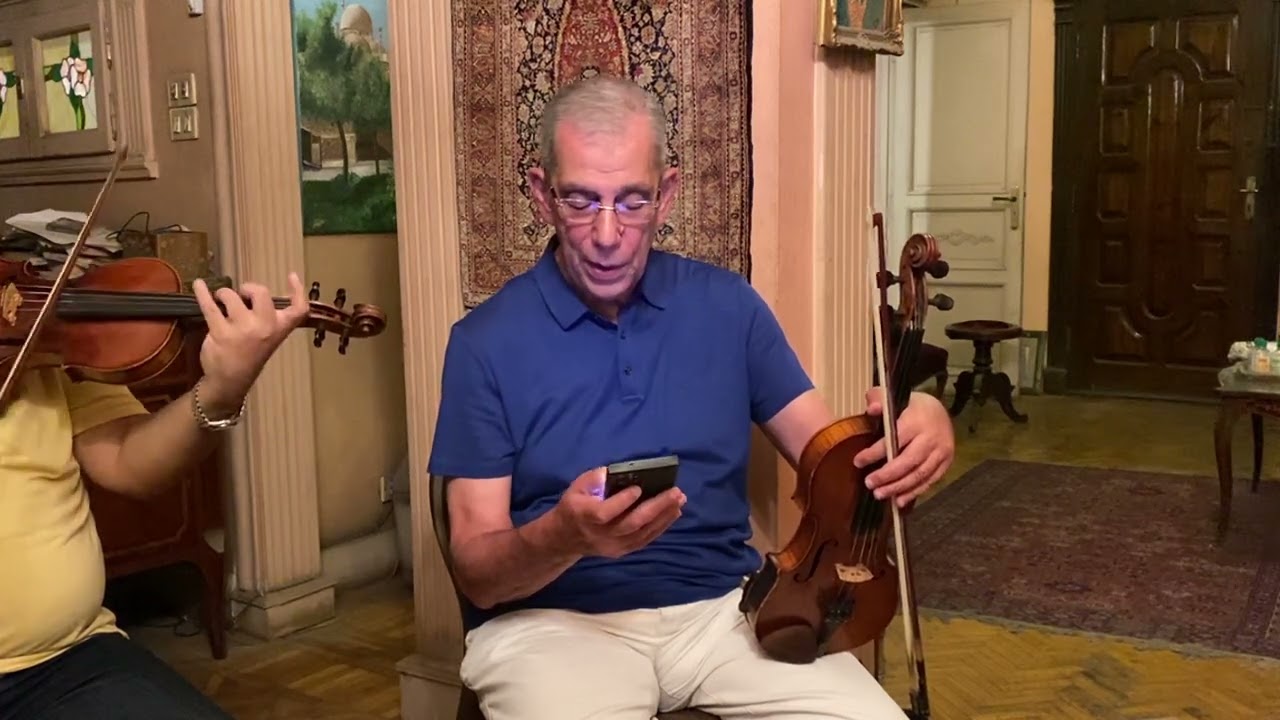 ( غلبت اصالح في روحي ) اللواء محمود معوض - صالون د خليل الديواني