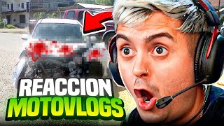 🔥lo CHOCÓ? 🛑 REACCIÓN a MOTOVLOG 🏍️