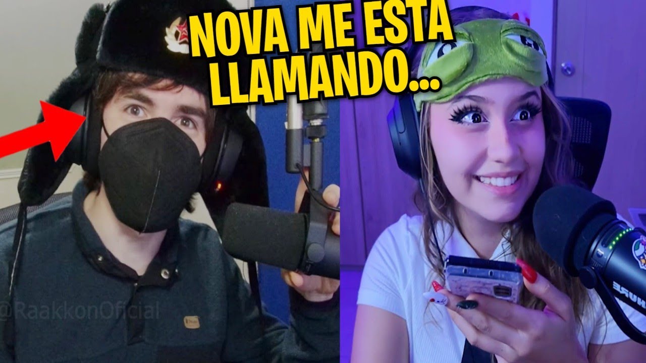 EMIKUKIS RECIBE LA LLAMADA DE JUSTNOVA ( se sonroja😊)