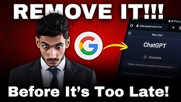 Delete your ChatGPT Chat History from Google Search Results