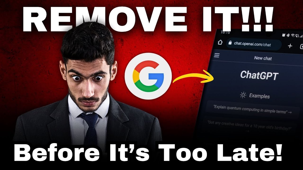 Delete your ChatGPT Chat History from Google Search Results