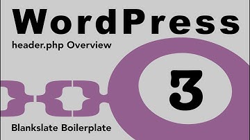 WordPress Tutorial 3. Theme Development  Intro To header php