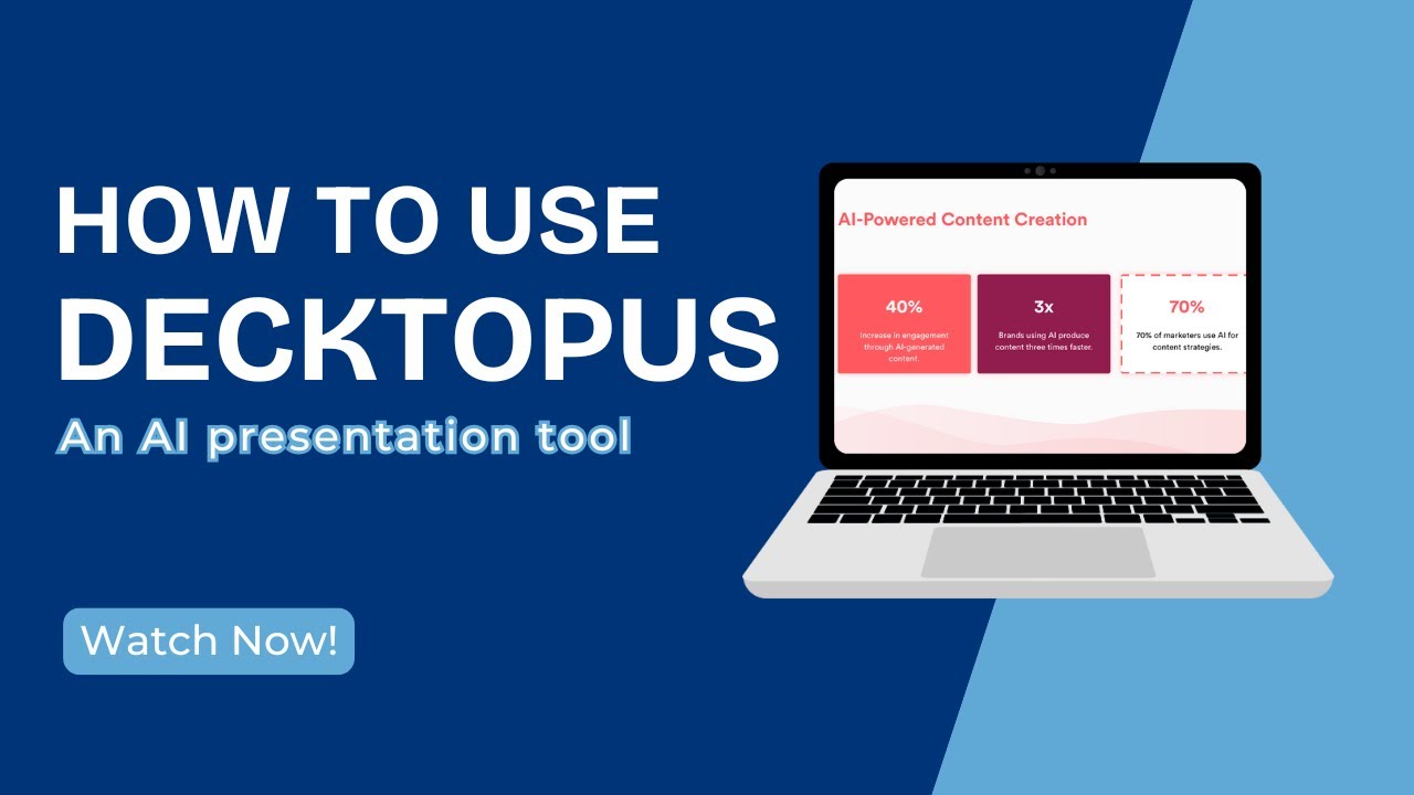 Create Professional Presentations in Minutes with Decktopus AI