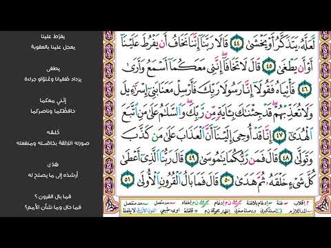 3 الصفحة 314 إذ أوحينا إلى أمك ما يوحى مكررة 10 مرات