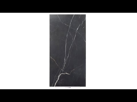 Schwarzer Calacatta-Marmor matt Video