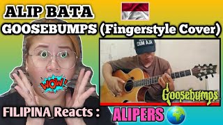 Alip Bata  Goosebumps Theme Song fingerstyle Cover  Filipina Reacts