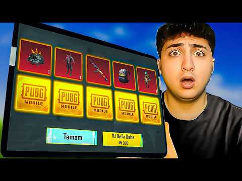 DİKENLİ KASK, CEHENNEM AKM ve VAMPİR SETİ GERİ DÖNDÜ! HEPSİNİ ALDIK! | PUBG Mobile
