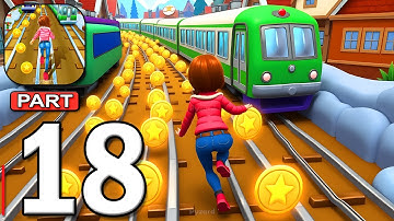 Subway Princess Runner - Gameplay Walkthrough Part 18 - Princess Subway Runner (iOS, Android)