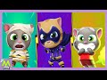 Talking Tom Hero Dash vs Talking Tom Farts vs Talking Tom Gold Run.Бегуны против Обжорки.Кто Круче