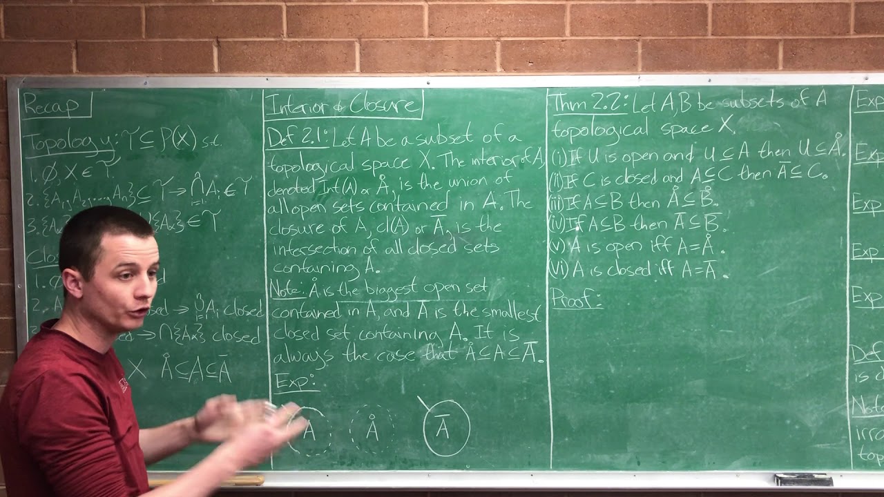 Lecture 11 (Topology)