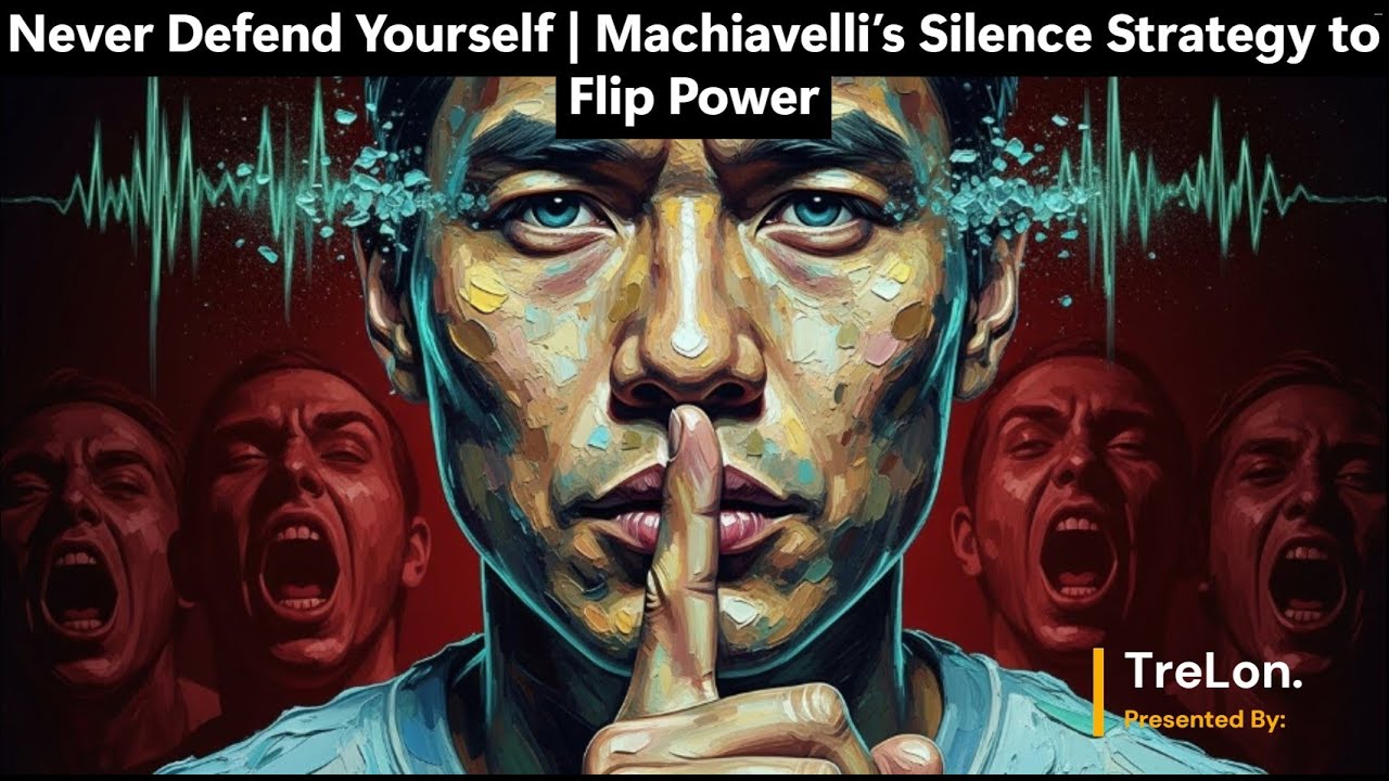 Never Defend Yourself | Machiavelli’s Silence Strategy They Fear